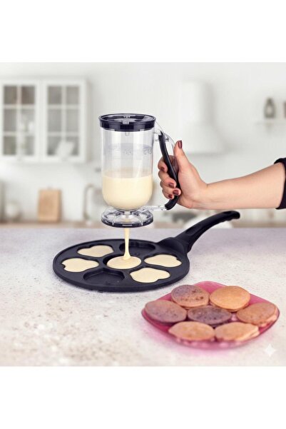 shop Pankek Dağıtıcı Hamur Porsiyonlayıcı Şekillendirici 1 Lt Dökme Aparatı