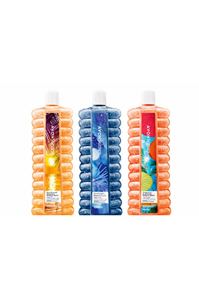 AVON Set of 3 x bath foam 1000 ml each = 3000 ml