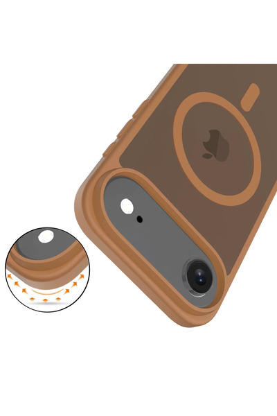 Epilons غطاء آيفون 17 إير جوتا ماجسيف - تيتانيوم الصحراء