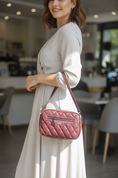 Glowfit Shine Your Shape Women's Quilted Crossbody Bag Waterproof Buzzy Fabri...