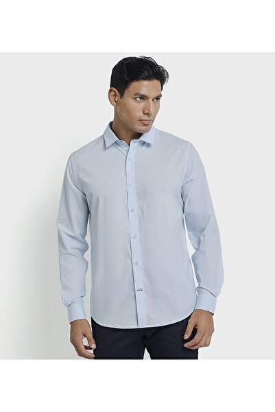 Ben Sherman BenSherman Blue Solid Men Casual Shirts