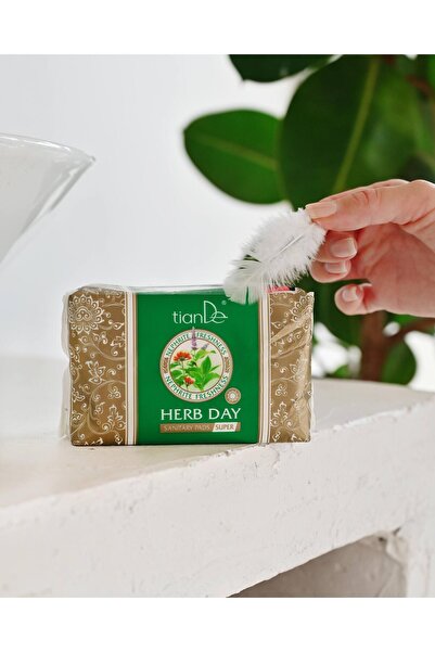 TianDe TianDe Nephrite Freshness herbal sanitary pads for critical days, 10 pcs