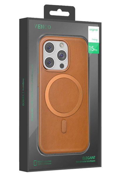 Najmaddin غطاء فينكو آيفون 16 بوشاس ماجسيف - رمادي تيتان