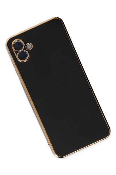 Epilons حافظة جالاكسي A04E من السيليكون - أسود