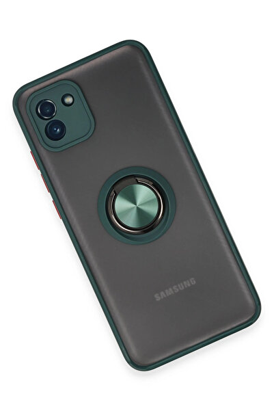 Najmaddin حافظة سامسونج جالاكسي A03 من نيو فيس، غطاء سيليكون مونتريال مع حلقة...