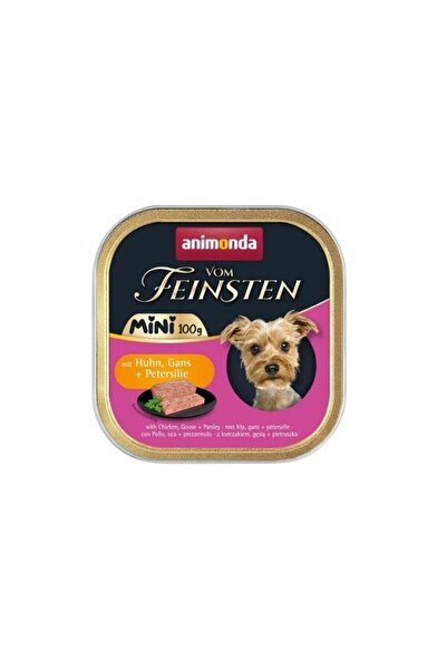 Animonda Von Feinsten Tavuk ve Kaz Etli Mini Irk Yetişkin Köpek Konservesi 10...
