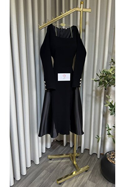 GORI FASHION فستان راقي كم طويل