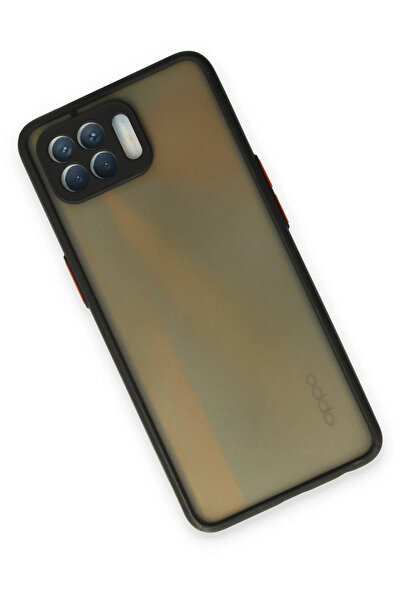 Epilons غطاء حماية سيليكون مونتريال لهاتف رينو 4 لايت - أسود