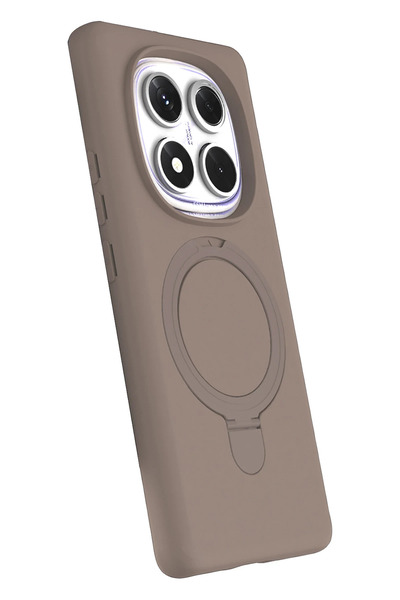 Epilons غطاء Redmi Note 14 5G مع حامل Magsafe - تيتانيوم صحراوي