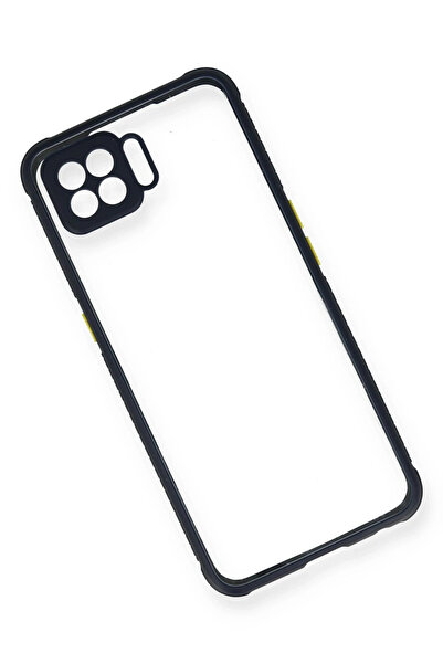 Epilons حافظة A73 ميامي سيليكون شفاف - أزرق داكن