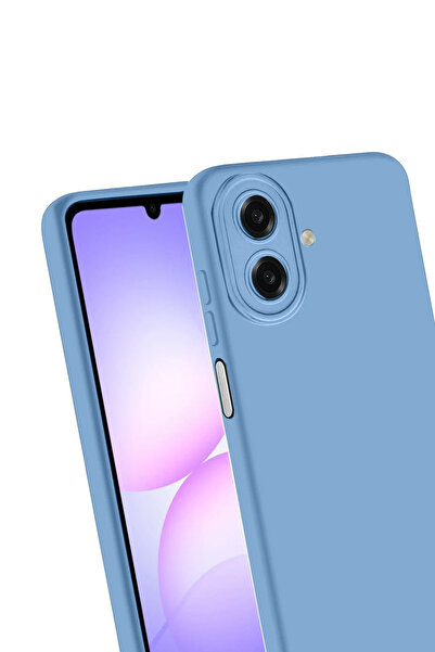 Najmaddin الوجه الجديد سامسونج جالاكسي A07 4G سيليكون أزرق أول