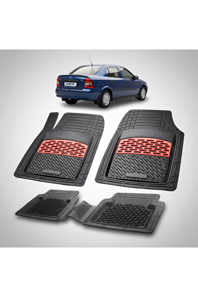 TEAMCAR Πατάκια αυτοκινήτου τύπου δίσκου Συμβατά με Opel Astra G (1998-2009)-...