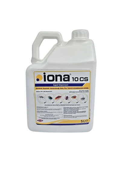 İONA 10CS 5 LİTRE Kokusuz 12 Hafta Kalıcı Haşere Böcek Sinek İlacı