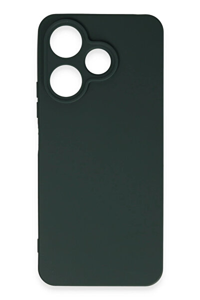 Epilons حافظة ريدمي 13 4G من السيليكون الأول - أخضر داكن