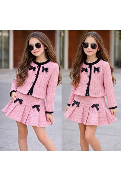 KOKOŞ BEBEK Set elegant și confortabil pentru fete cu fustă – (3–12 ani) - 31...