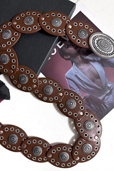 Giraffe Women's Buckle Belt for Pants, Shirts, Jackets, Dresses, Sweaters