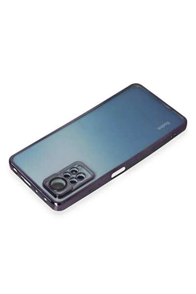 Epilons حافظة ريدمي نوت 11 من السيليكون مع عدسة - بنفسجي