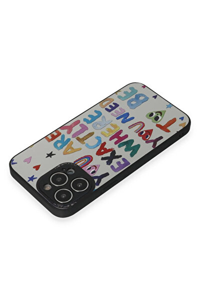 Najmaddin غطاء حماية نيو فيس لهاتف آيفون 14 برو - نمط مرآة - 10