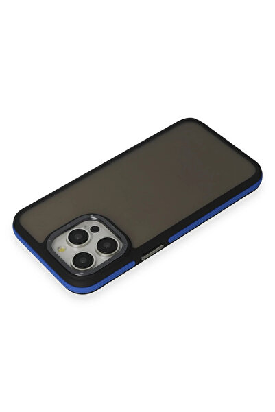 Najmaddin غطاء نيو فايس آيفون 14 برو ماكس هارفيل - أزرق داكن