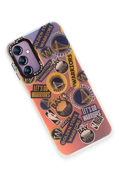 Najmaddin نيوفايس حافظة سامسونج جالاكسي A14 4G غطاء منقوش إستوريل - إستوريل - 13