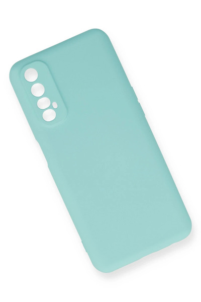 Epilons 7 حافظة نانو من السيليكون المخملي - تركواز