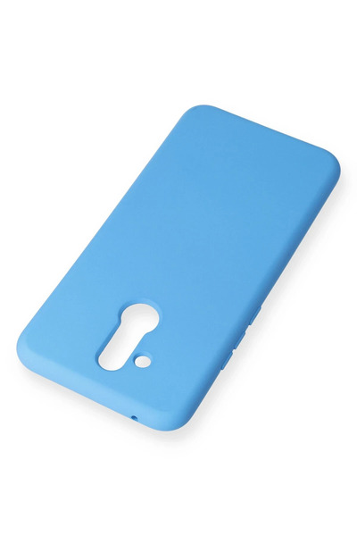 Najmaddin حافظة نانو جديدة لهاتف هواوي ميت 20 لايت من السيليكون المخملي - أزرق