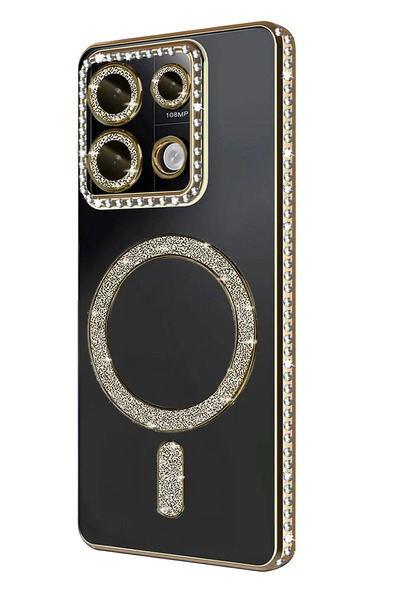 Epilons حافظة ريدمي 13C جوكي سيملي مغناطيسية - ذهبي