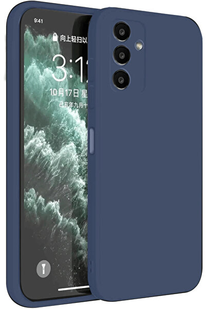 Epilons حافظة جالاكسي S23 Fe الأولى من السيليكون - أزرق داكن