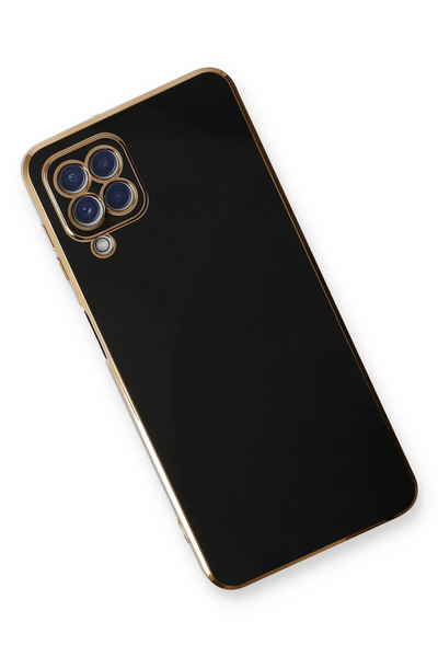 Epilons حافظة جالاكسي A22 من السيليكون - أسود