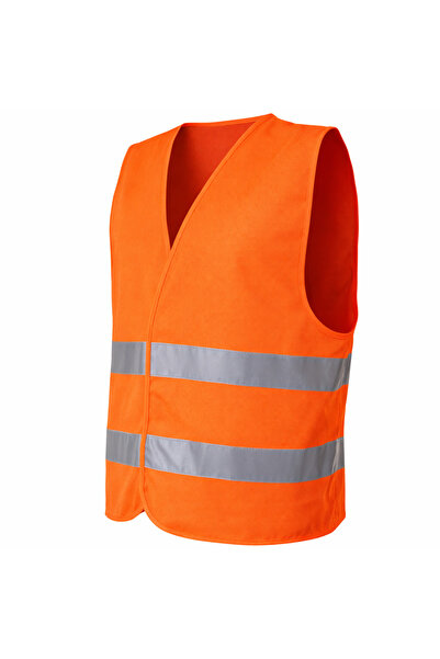 Yellow Square Lightweight reflective vest, made of knitted polyester, reflect...