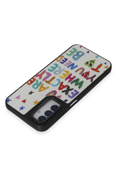 Najmaddin نيوفايس حافظة سامسونج جالاكسي M14 5G غطاء مرآة منقوش - مرآة - 10