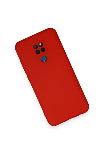 Najmaddin حافظة نيو فيس جنرال موبايل جي إم 20 من السيليكون المخملي النانو - أحمر