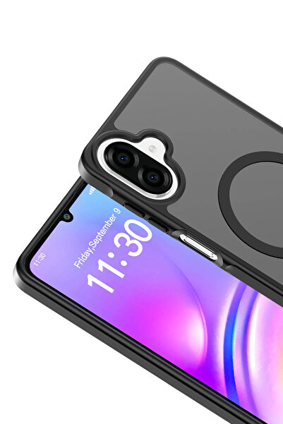 Najmaddin غطاء جوكو سامسونج جالاكسي A07 4G جوتا ماج سيف - أسود