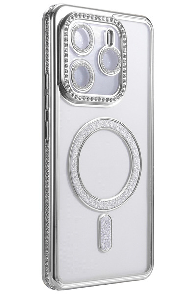 Epilons حافظة ريدمي نوت 14 4G جوك سيملي ماجنيتيك سيف - فضي