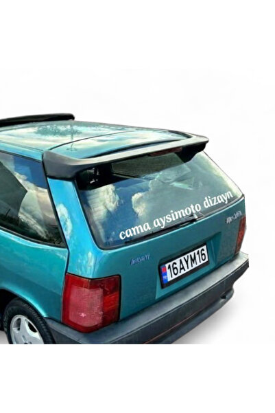 oto Fiat Tipo İtalyan Model Bagaj Spoileri/MAT SİYAH