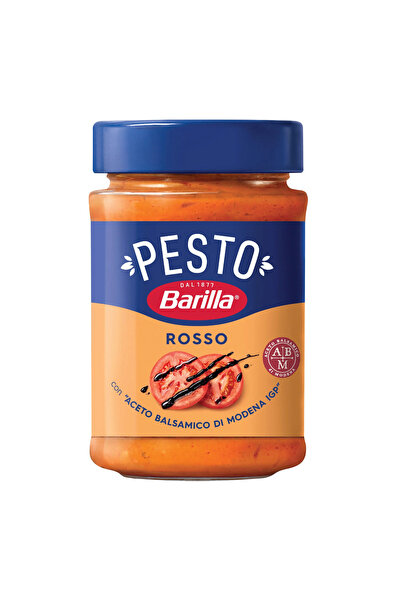 Barilla Pesto Rosso Sos 200 g - Güneşte Kurutulmuş Domatesli ve Gurme