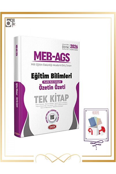 Bi bigelio Data 2026 MEB-AGS Eğitim Bilimleri Özetin Özeti Konu Anlatımı Tek ...