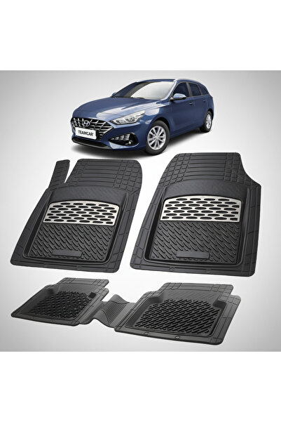 TEAMCAR Covorașe auto Hyundai i30 III Tourer 2020-2026 - Tip cauciuc Tabi - A...