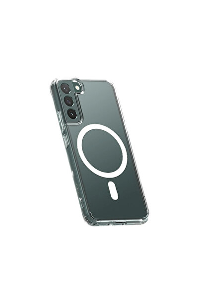 Epilons حافظة جالاكسي S22 ماجنيتيكسيف سيليكون شفاف - شفاف