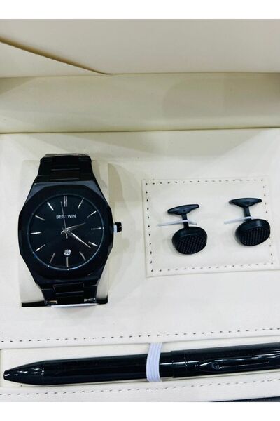 BESTWİN Men's Slim Watch Gift Set