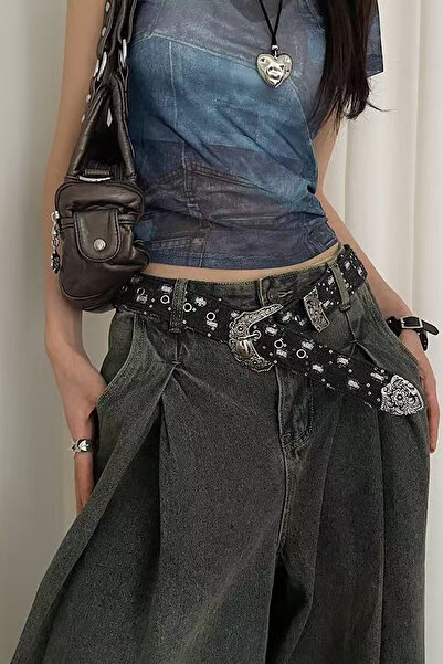 Giraffe Pantaloni cu cataramă pentru femei, cămașă, jachetă, rochie, curea pe...