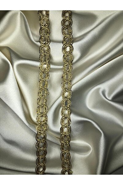 EZEL-İN TEKSTİL AKSESUARLARI DEKORATİF HALKALI SİMLİ ŞERİT, 1 Metre, KOD-P312