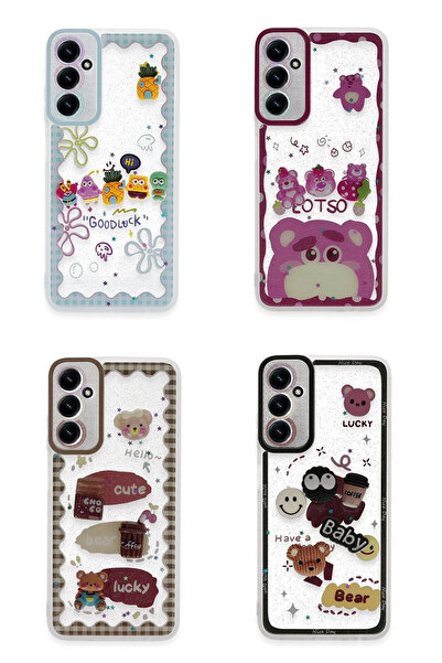 Najmaddin غطاء حماية سيليكون منقوش لهاتف سامسونج جالاكسي A25 5G من نيو فيس - ...