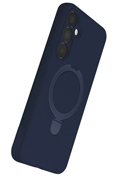 Najmaddin غطاء حامل ماجسيف الملكي من نيو فيس لسامسونج جالاكسي A35 5G - أزرق داكن