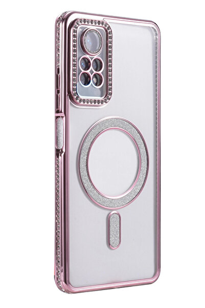 Epilons حافظة ريدمي نوت 12 4G جوك سيملي ماجنيتيك سيف - وردي