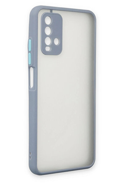 Epilons غطاء حماية سيليكون مونتريال لهاتف ريدمي 9 تي - رمادي