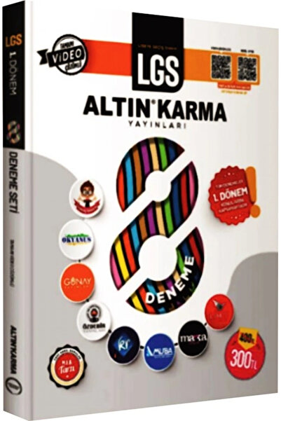 Altın Karma LGS 8`li 1.Dönem Deneme Yayınları