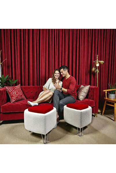 Framgan Romantik Sevgililer Günü Hediyesi – Modern Tasarım Konforlu Puf