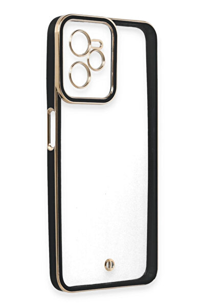 Najmaddin حافظة نيو فيس ريلمي C35 من السيليكون لعدسة ليفا - أسود