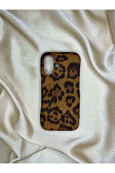 D&Z ACCESSORİES غطاء هاتف ليوبارد متوافق مع آيفون 16 |   حافظة من السيليكون ا...
